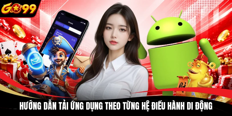 Hướng dẫn tải ứng dụng theo từng hệ điều hành di động